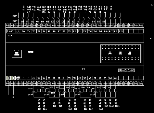上板機(jī)PLC原理圖